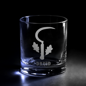 DRUID EMBLEM DnD Whiskey Glass