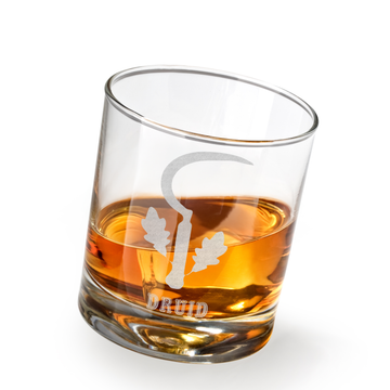 DRUID EMBLEM DnD Whiskey Glass