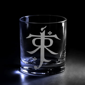 TOLKIEN SIGIL Whiskey Glass