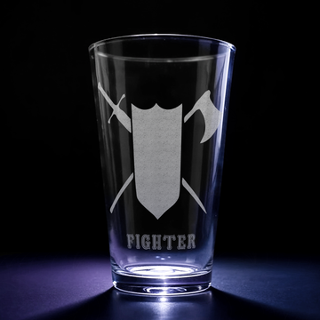 FIGHTER Pint Glass