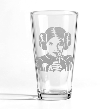 PRINCESS LEIA Pint Glass
