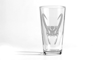 LOKI HELMET Pint Glass