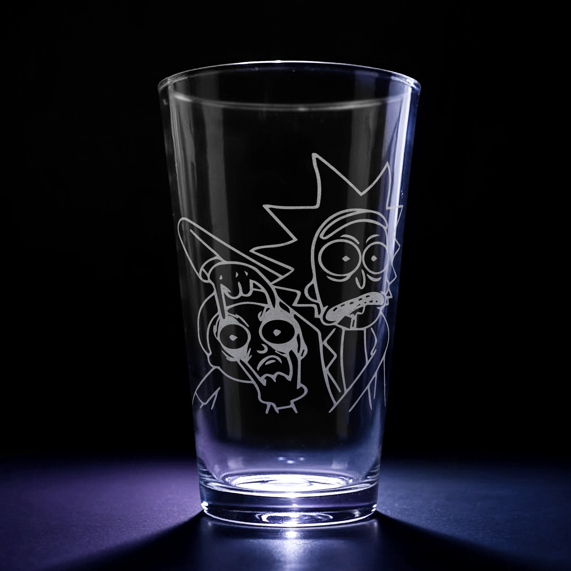 RICK & MORTY Pint Glass