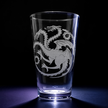 HOUSE TARGARYEN Pint Glass