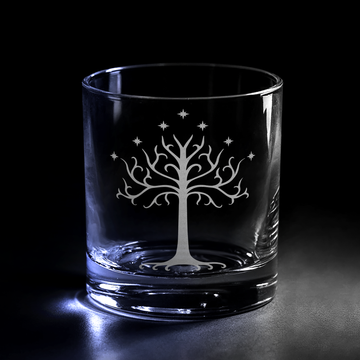TREE OF GONDOR Whiskey Glass