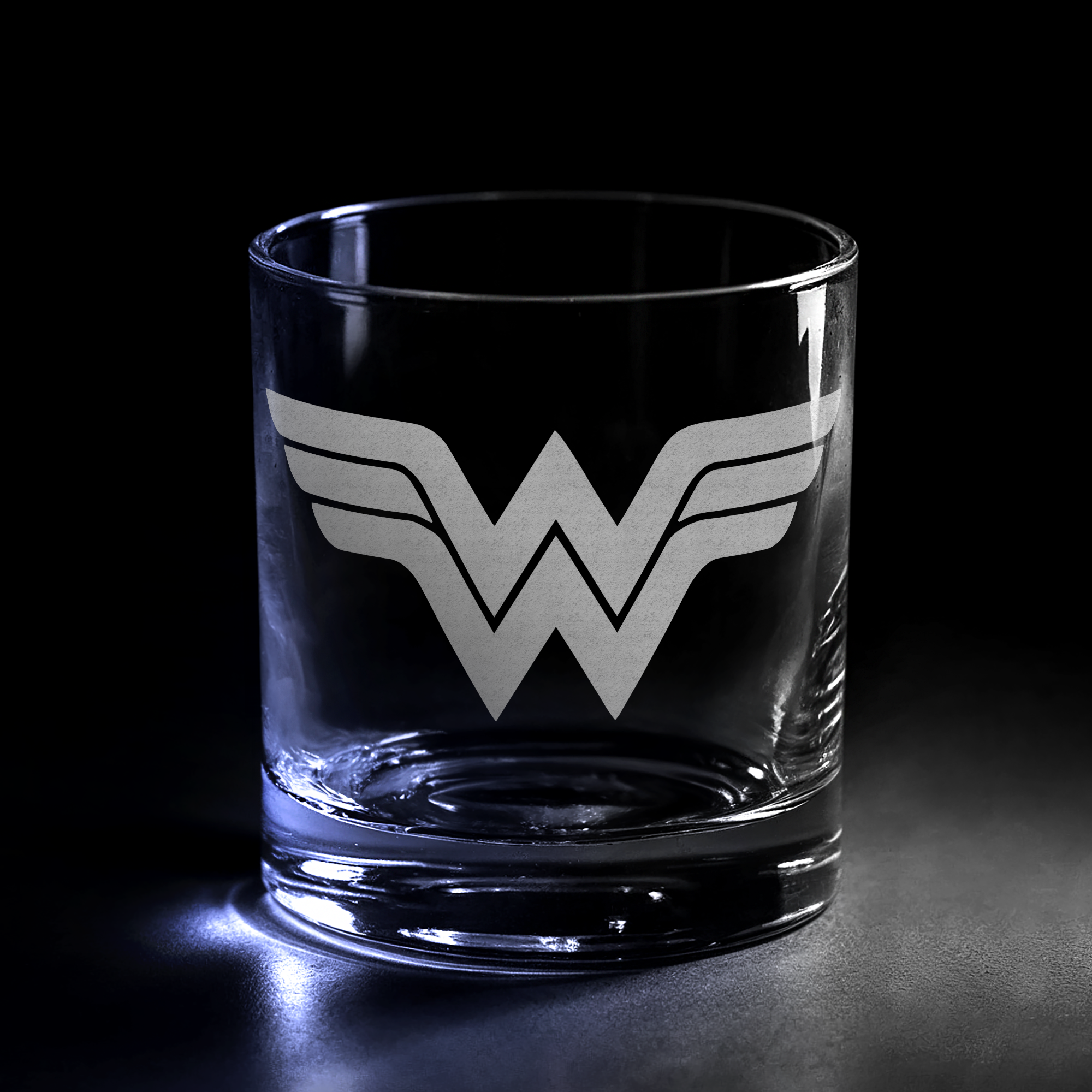WW EMBLEM Whiskey Glass