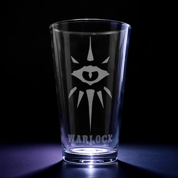 WARLOCK Pint Glass